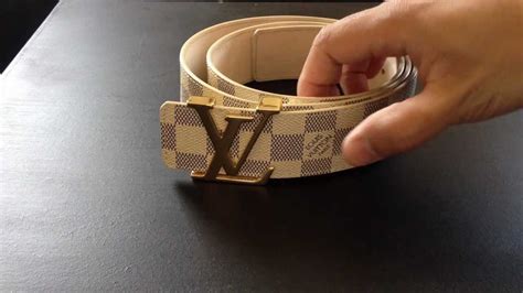 fake louis vuitton belt white|authentic louis vuitton belt.